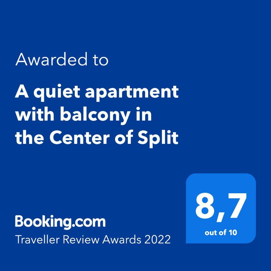 A Quiet Apartment With Balcony In Split Extérieur photo